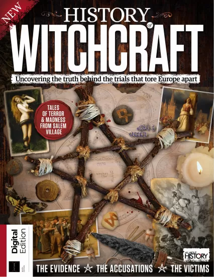 All About History - History of Witchcraft, 9th Edition 2025 关于历史的一切 - 巫术史，第9版，2025年-易外刊-英语外刊杂志电子版PDF下载网站