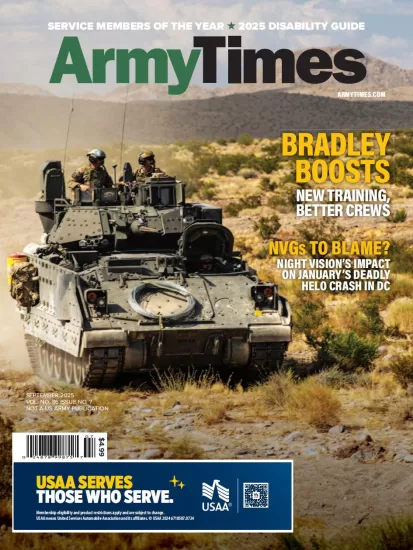 Army Times-陆军时报2025.06&07月号下载订阅-易外刊-英语外刊杂志电子版PDF下载网站