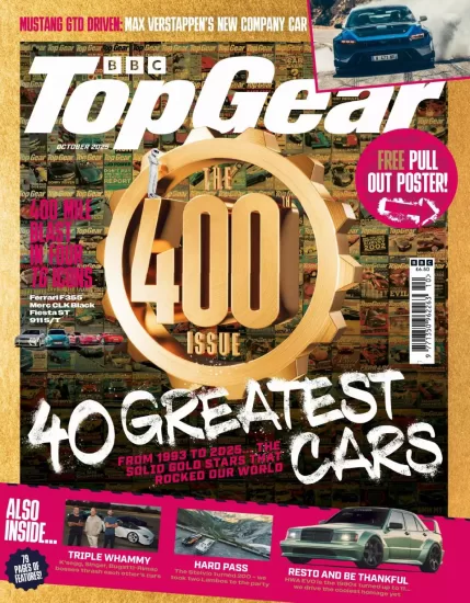 BBC Top Gear UK-顶级装备2025.10月号电子版杂志订阅-易外刊-英语外刊杂志电子版PDF下载网站