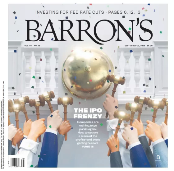 Barron’s Magazine-巴伦周刊2025.09.22期下载电子版PDF网盘杂志订阅-易外刊-英语外刊杂志电子版PDF下载网站