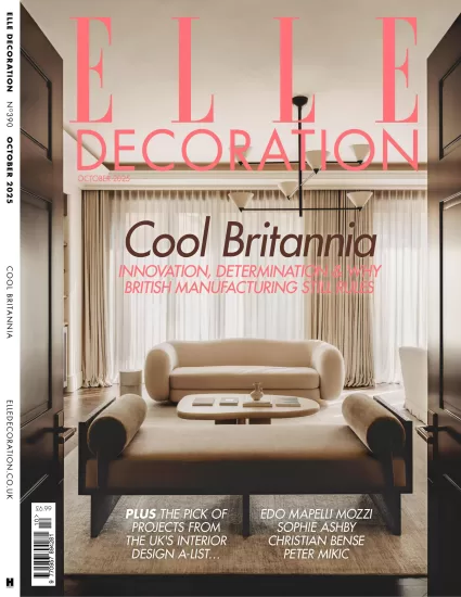 Elle Decoration UK-家居廊杂志2025.10月号PDF电子版下载网盘订阅-易外刊-英语外刊杂志电子版PDF下载网站