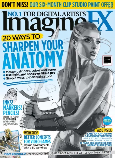 ImagineFX-2025.12月号下载电子版PDF订阅-易外刊-英语外刊杂志电子版PDF下载网站