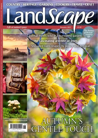 Landscape UK-英国景观杂志2025.11月号下载订阅-易外刊-英语外刊杂志电子版PDF下载网站