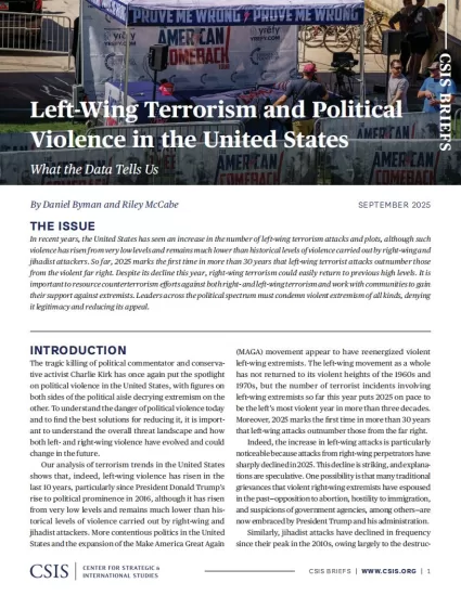 【CSIS】美国左翼恐怖主义与政治暴力：数据告诉我们什么-易外刊-英语外刊杂志电子版PDF下载网站
