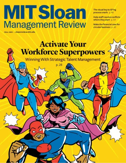 MIT Sloan Management Review-麻省斯隆管理评论2025年秋季刊下载订阅-易外刊-英语外刊杂志电子版PDF下载网站
