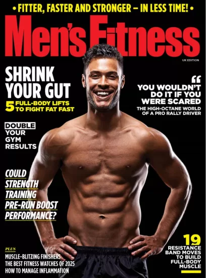 Men’s Fitness UK-男士健身杂志2025.10月号下载PDF电子版订阅-易外刊-英语外刊杂志电子版PDF下载网站