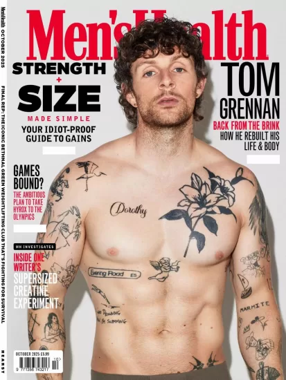 Men’s Health UK-男士健康2025.10月号下载PDF电子版网盘杂志订阅-易外刊-英语外刊杂志电子版PDF下载网站