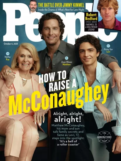 People USA-人物周刊2025.10.06期下载电子版PDF网盘杂志订阅-易外刊-英语外刊杂志电子版PDF下载网站