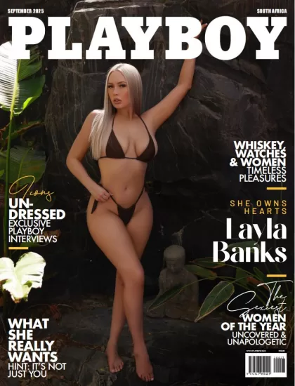 Playboy South Africa-花花公子杂志2025.09月号下载PDF电子版网盘订阅-易外刊-英语外刊杂志电子版PDF下载网站