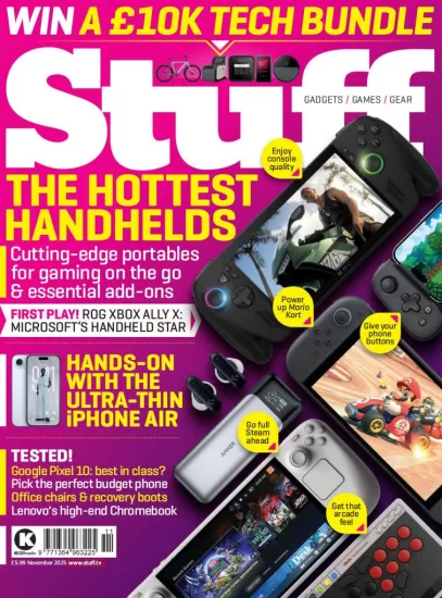 Stuff UK-2025.11月号下载PDF电子版杂志网盘订阅-易外刊-英语外刊杂志电子版PDF下载网站