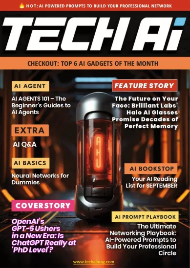 Tech AI Magazine-科技人工智能杂志2025.09月号下载订阅-易外刊-英语外刊杂志电子版PDF下载网站