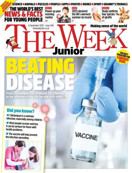 The Week Junior UK-青少年周刊2025.09.06期下载PDF电子版网盘Issue 508杂志订阅-易外刊-英语外刊杂志电子版PDF下载网站