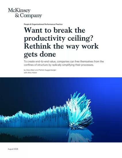 【麦肯锡】想打破生产力天花板？重新思考工作方式-易外刊-英语外刊杂志电子版PDF下载网站
