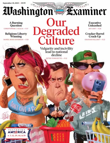 Washington Examiner-华盛顿考官2025.09.10期下载订阅-易外刊-英语外刊杂志电子版PDF下载网站