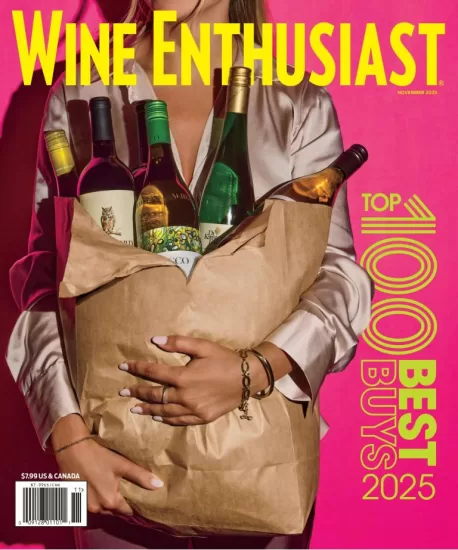 Wine Enthusiast-葡萄酒爱好者2025.11月号下载订阅-易外刊-英语外刊杂志电子版PDF下载网站