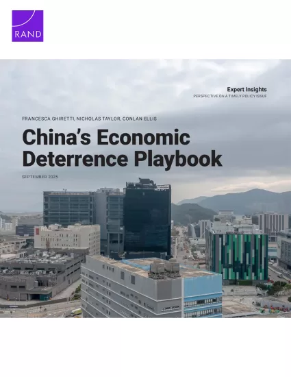 【兰德公司】中国的经济威慑策略-易外刊-英语外刊杂志电子版PDF下载网站