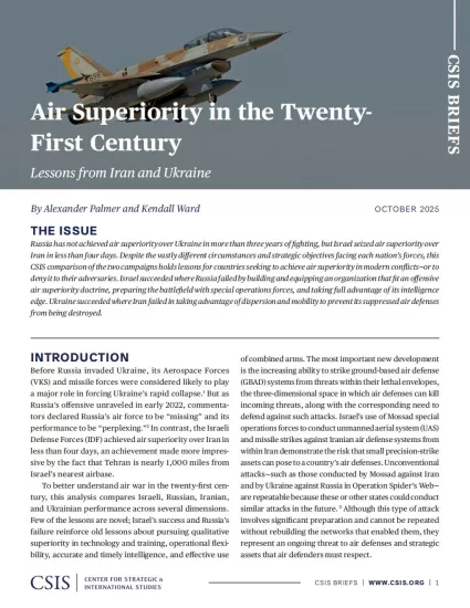 【CSIS】二十一世纪的空中优势：伊朗和乌克兰的教训-易外刊-英语外刊杂志电子版PDF下载网站