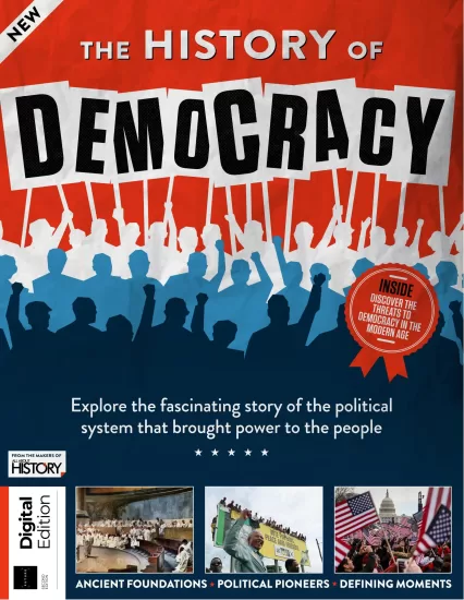 All About History - Book of Democracy, 2nd Edition, 2025 关于历史的一切：民主之书，第2版，2025年-易外刊-英语外刊杂志电子版PDF下载网站
