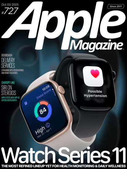 Apple Magazine-苹果周刊2025.10.03期电子版下载PDF网盘杂志Issue 727订阅-易外刊-英语外刊杂志电子版PDF下载网站