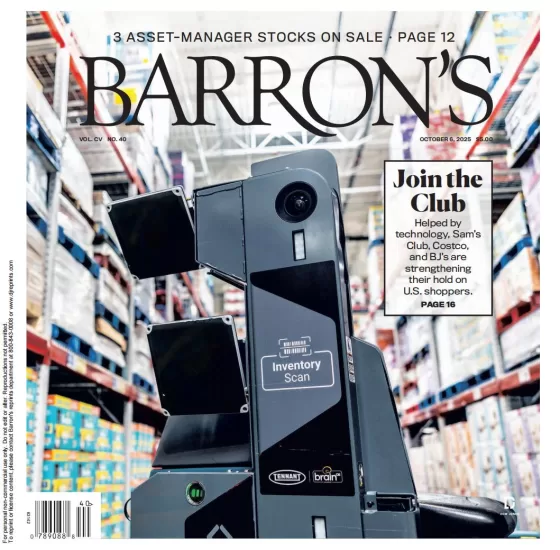 Barron’s Magazine-巴伦周刊2025.10.06期下载电子版PDF网盘杂志订阅-易外刊-英语外刊杂志电子版PDF下载网站