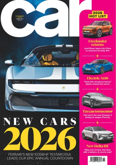 CAR UK-英国汽车杂志2025.11月号下载电子版订阅-易外刊-英语外刊杂志电子版PDF下载网站