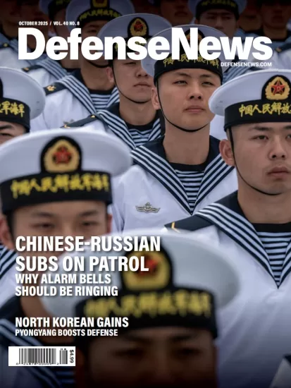 Defense News-国防新闻2025.10月号下载军事杂志订阅-易外刊-英语外刊杂志电子版PDF下载网站