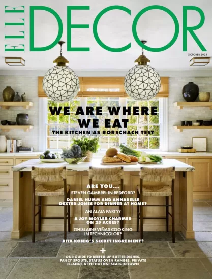 ELLE Decor USA-2025.10月号下载PDF电子版室内设计杂志订阅-易外刊-英语外刊杂志电子版PDF下载网站