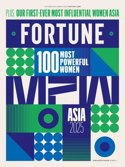 Fortune Asia-财富杂志亚洲版2025.10&11月号下载PDF电子版网盘订阅-易外刊-英语外刊杂志电子版PDF下载网站