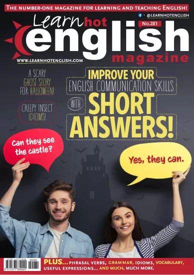 Learn Hot English-流行英语2025.10月号Issue 281期PDF电子版下载订阅-易外刊-英语外刊杂志电子版PDF下载网站