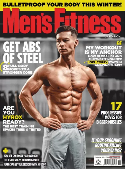 Men’s Fitness UK-男士健身杂志2025.11月号下载PDF电子版订阅-易外刊-英语外刊杂志电子版PDF下载网站