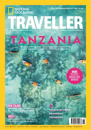 National Geographic Traveller-国家地理旅行者2025.11月号下载订阅-易外刊-英语外刊杂志电子版PDF下载网站