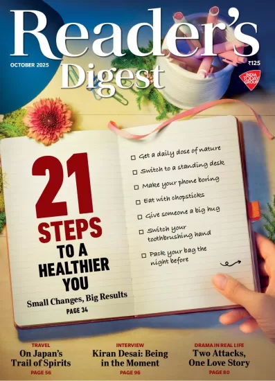 Reader’s Digest India-读者文摘2025.10月号英文版下载订阅-易外刊-英语外刊杂志电子版PDF下载网站