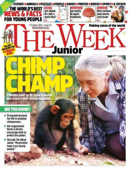 The Week Junior UK-青少年周刊2025.10.11期下载PDF电子版网盘Issue 513杂志订阅-易外刊-英语外刊杂志电子版PDF下载网站