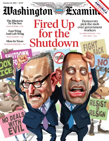 Washington Examiner-华盛顿考官2025.10.29期下载订阅-易外刊-英语外刊杂志电子版PDF下载网站