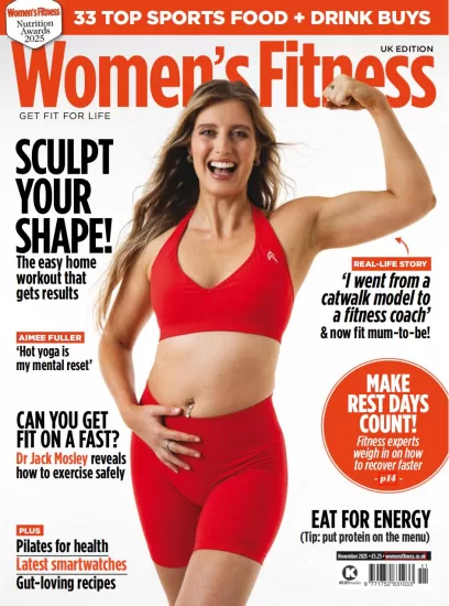Women’s Fitness UK-女性健身杂志2024.11月号下载电子版PDF网盘订阅-易外刊-英语外刊杂志电子版PDF下载网站