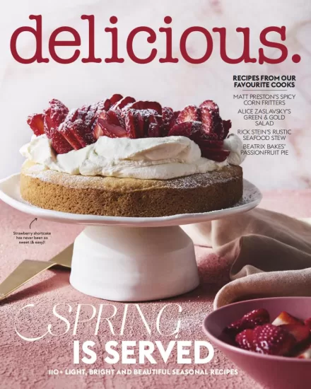 delicious. Cookbooks - Spring Is Served, 2025 美味烹饪书：春之飨宴，2025年-易外刊-英语外刊杂志电子版PDF下载网站