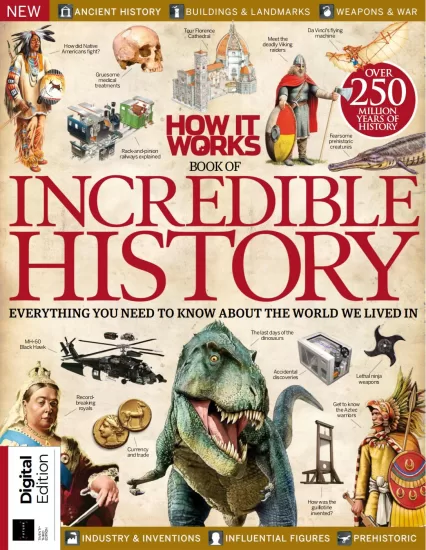 How It Works - Book Of Incredible History, 23rd Edition 2025 万物/工作原理 - 不可思议的历史之书，第23版2025年-易外刊-英语外刊杂志电子版PDF下载网站