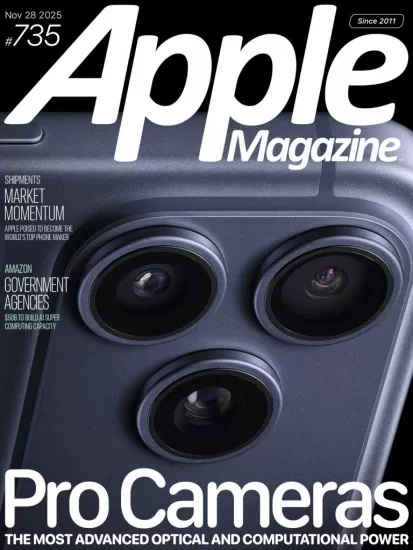 Apple Magazine-苹果周刊2025.11.28期电子版下载PDF网盘杂志Issue 735订阅-易外刊-英语外刊杂志电子版PDF下载网站