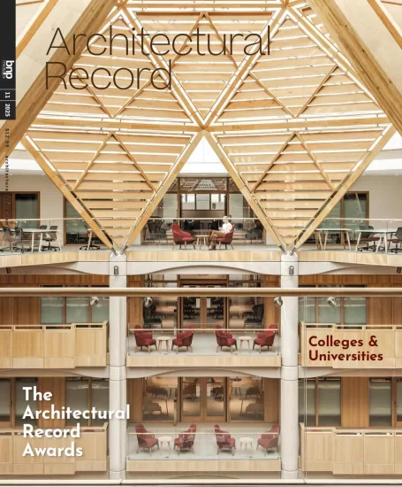 Architectural Record-建筑实录2025.11月号下载PDF电子版网盘杂志订阅-易外刊-英语外刊杂志电子版PDF下载网站