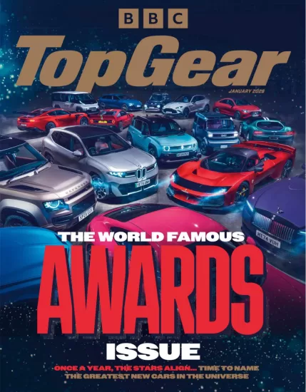 BBC Top Gear UK-顶级装备2026.01月号电子版杂志订阅-易外刊-英语外刊杂志电子版PDF下载网站