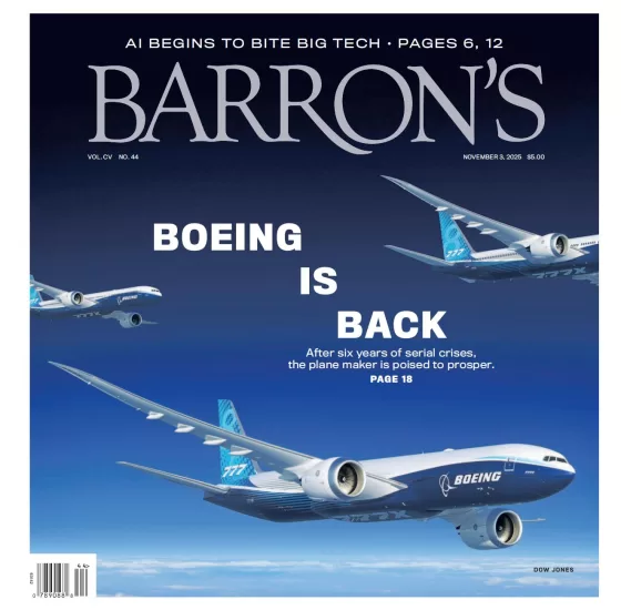 Barron’s Magazine-巴伦周刊2025.11.03期下载电子版PDF网盘杂志订阅-易外刊-英语外刊杂志电子版PDF下载网站