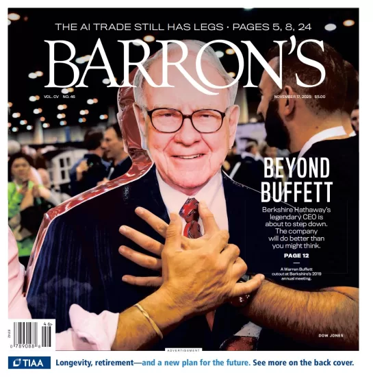 Barron’s Magazine-巴伦周刊2025.11.17期下载电子版PDF网盘杂志订阅-易外刊-英语外刊杂志电子版PDF下载网站