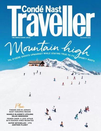 Conde Nast Traveller UK-康泰纳斯特旅行家2025.12月号下载订阅-易外刊-英语外刊杂志电子版PDF下载网站