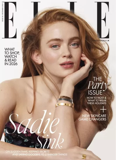 ELLE Australia-时尚杂志2025.12月号下载电子版PDF网盘订阅-易外刊-英语外刊杂志电子版PDF下载网站