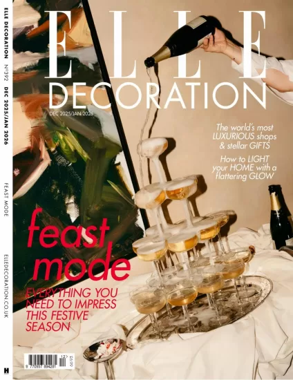 Elle Decoration UK-家居廊杂志2025.12月号PDF电子版下载网盘订阅-易外刊-英语外刊杂志电子版PDF下载网站