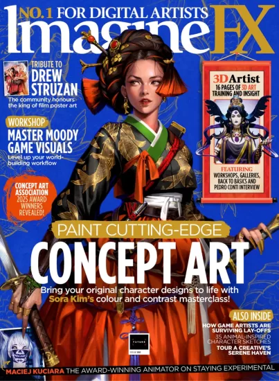 ImagineFX-2026.01月号下载电子版PDF订阅-易外刊-英语外刊杂志电子版PDF下载网站
