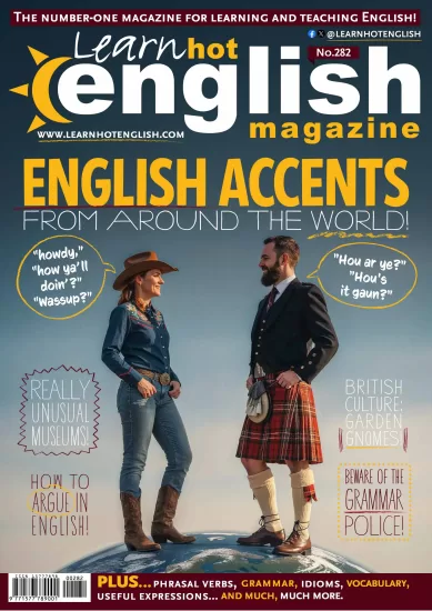 Learn Hot English-流行英语2025.11月号Issue 282期PDF电子版下载订阅-易外刊-英语外刊杂志电子版PDF下载网站