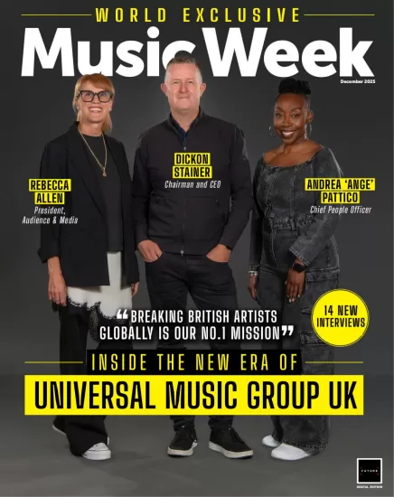 Music Week-音乐周刊2025.12月号下载PDF电子版杂志网盘订阅-易外刊-英语外刊杂志电子版PDF下载网站