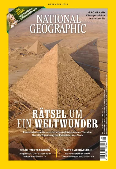 National Geographic - Dezember 2025 国家地理杂志德国版2025.12月号下载-易外刊-英语外刊杂志电子版PDF下载网站