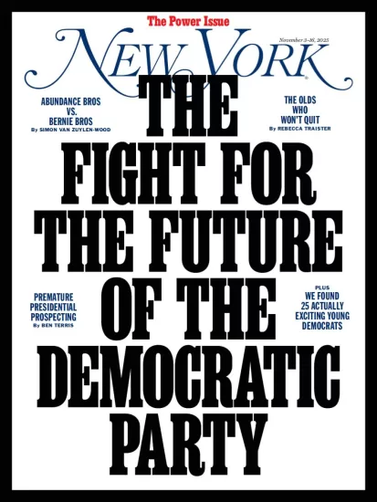 New York Magazine-纽约杂志2025.11.03期下载PDF电子版网盘订阅-易外刊-英语外刊杂志电子版PDF下载网站
